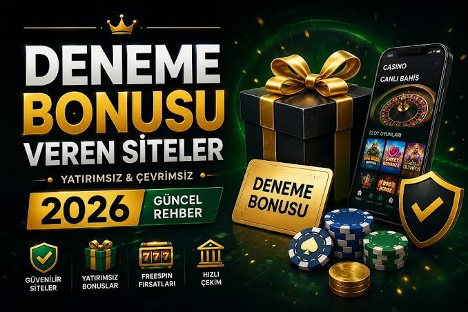Çevrim şartı olmayan ve yatırım istemeyen nakit deneme bonusları